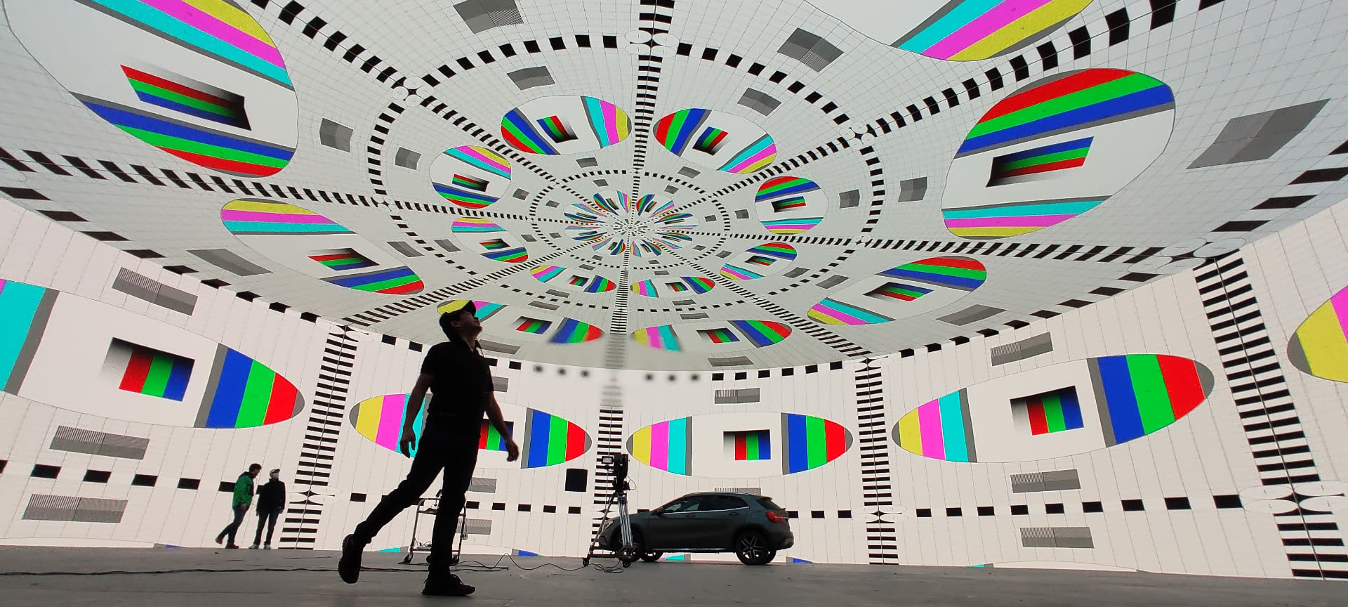 BeeHive Productions on a large-scale set build